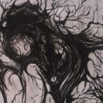 Mystik der Wälder, Zeichnung von © Joyce Fendel