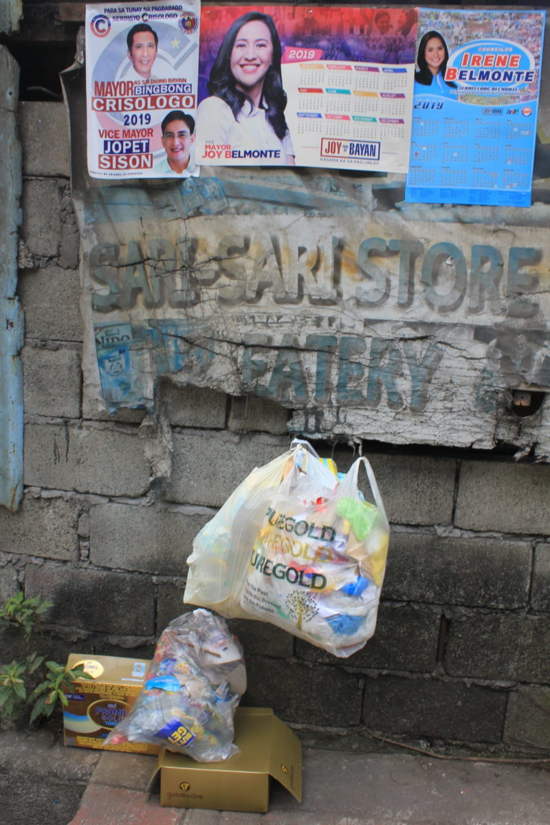 Haushaltsmüll in Quezon City © Mirjam Overhoff