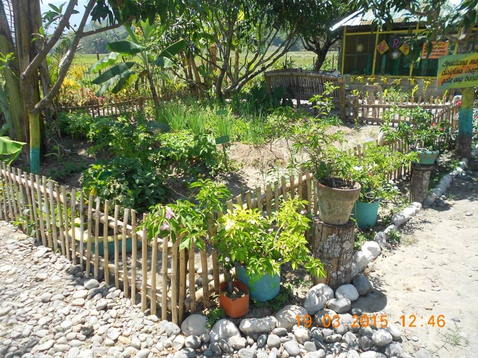 Gedeihender Kräutergarten durch effektiven Kompost © Mother Earth Foundation