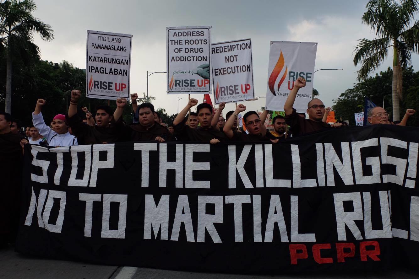 Philippinen, Massenproteste gegen Duterte © AC Dimatatac (350.org), Flickr (CC BY-NC-SA 2.0)