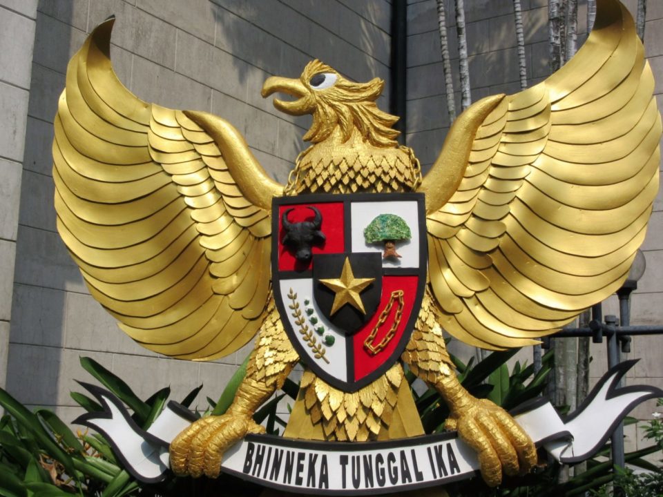 Indonesien: Garuda, Pancasila