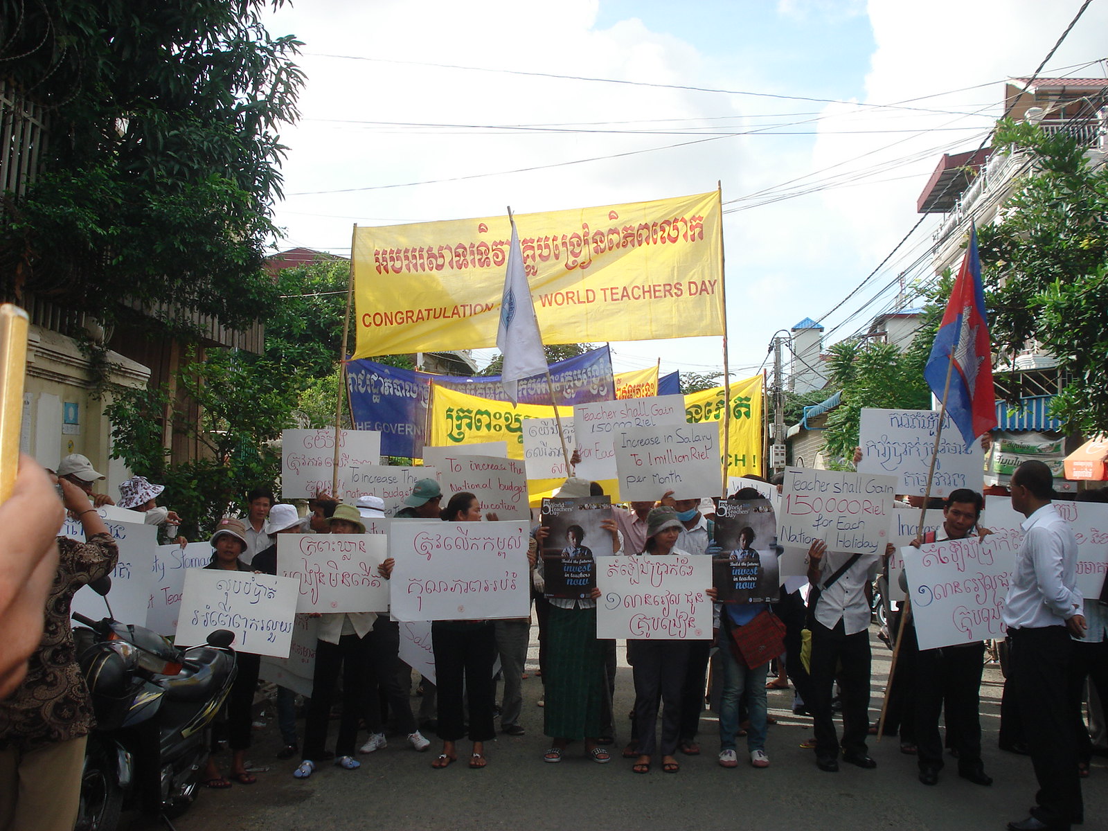 Kambodscha aus den Medien verbannt
