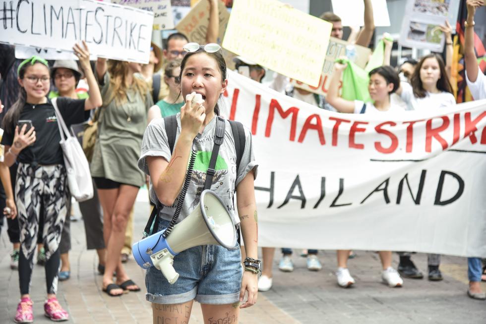 Thailand Klimaschutz Klimastreik