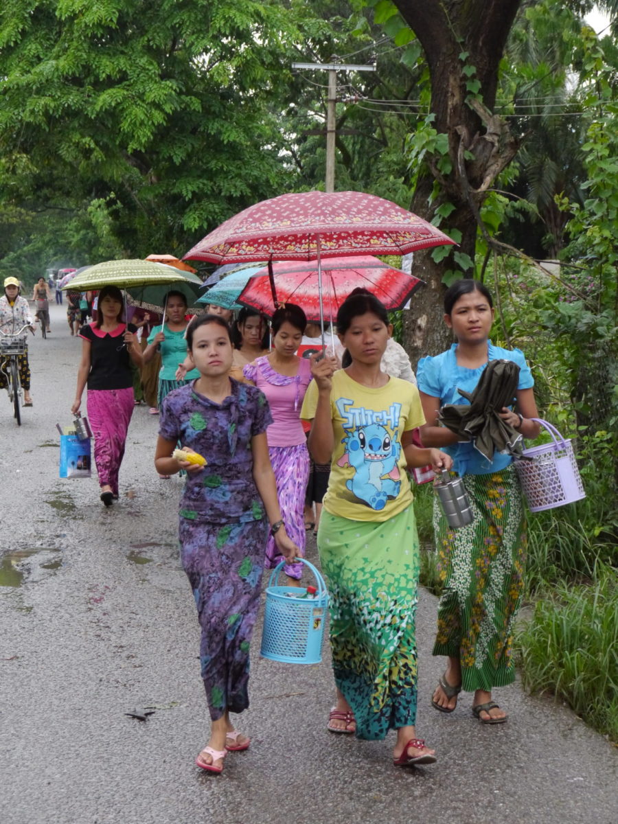 Myanmar Wanderarbeiter*innen
