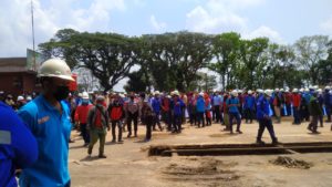 Indonesien Streik Arbeitskampf