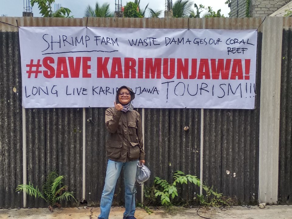 Indonesien, Shrimp-Farm, Umweltschutz