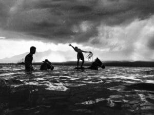 Indonesien, Sumbawa, Kinderjockeys