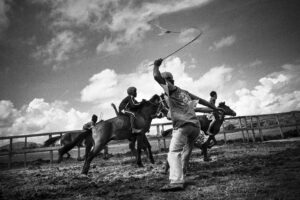 Indonesien, Sumbawa, Kinderjockeys