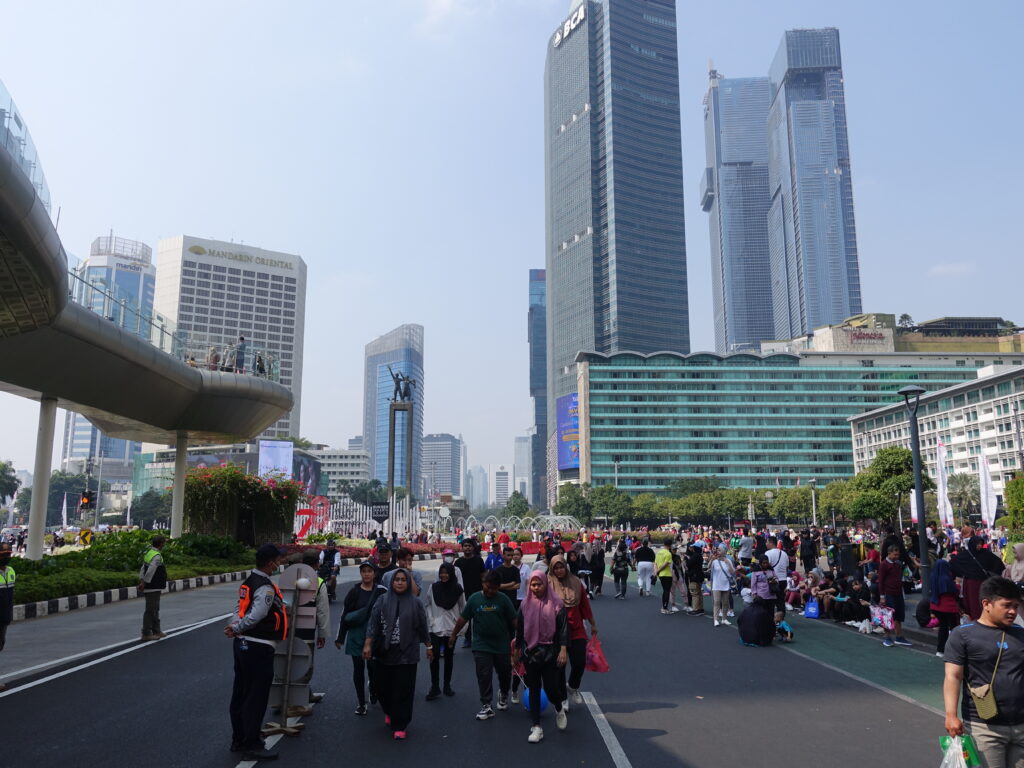 Indonesien, Car free Day, Umwelt