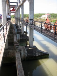 Vietnam, Mekong-Delta, Versalzung