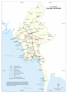 Gleise und Schatten-Gleise: das Eisenbahnnetz von Myanmar @ Asian Development Bank