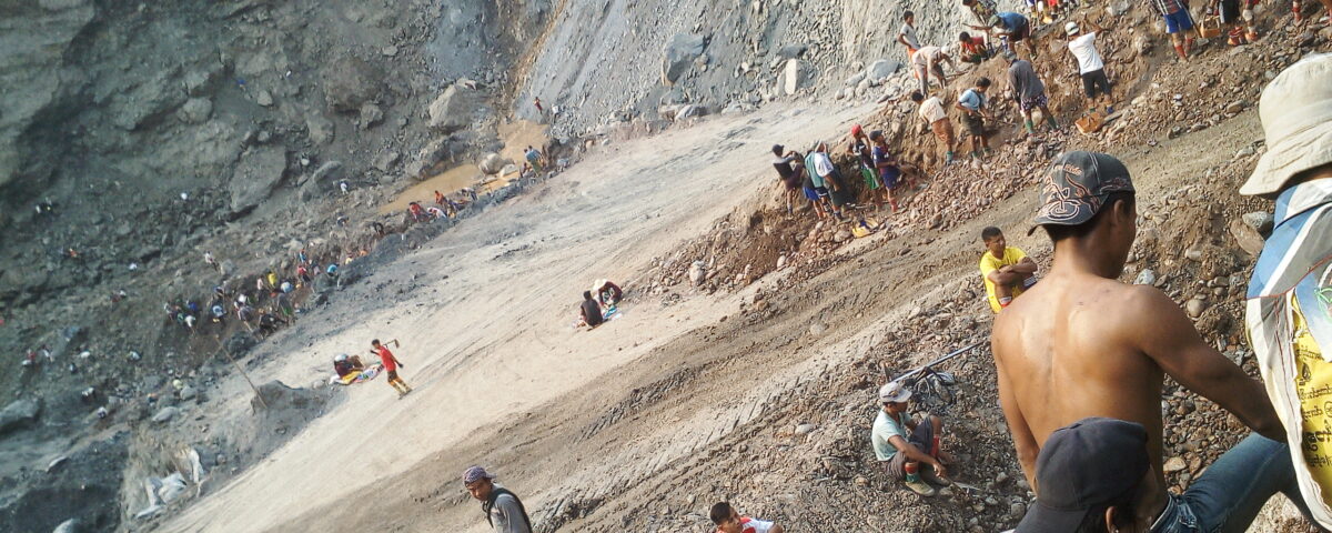 Myanmar, Jade-Mine, Chin