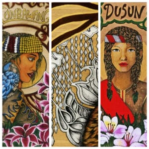 Brunei, Malaysia, indigene Kunst