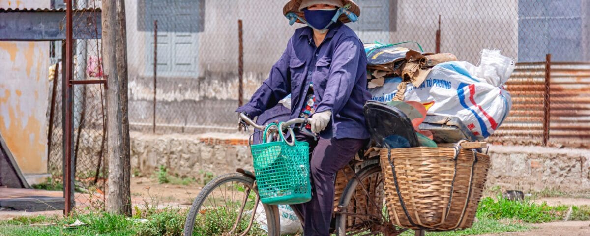 Vietnam, Müll, Müllsammler
