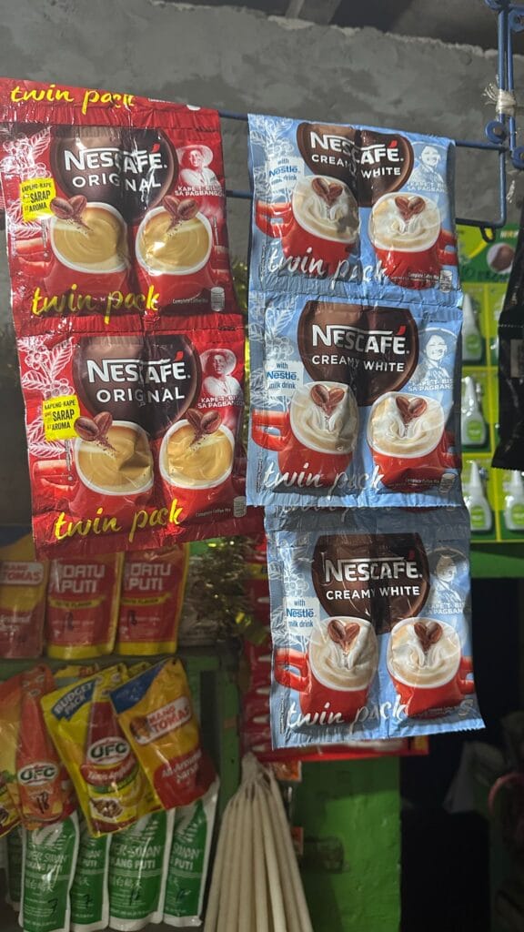 Philippinen, Plastik, Sachets